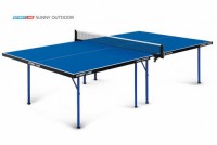 Теннисный стол всепогодный Sunny Outdoor очень компактный 6014 - купить-теннисный-стол.рф разумные цены на теннисные столы