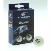 Мячи для настольного тенниса Cornilleau Expert белые 6 шт - купить-теннисный-стол.рф разумные цены на теннисные столы