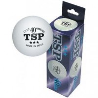 Мячи для настольного тенниса TSP *** три звезды белые  - купить-теннисный-стол.рф разумные цены на теннисные столы