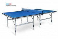 Теннисный стол для помещения Training Optima blue с системой регулировки высоты 60-700-01 - купить-теннисный-стол.рф разумные цены на теннисные столы
