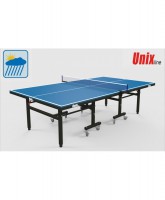 Теннисный стол UNIXLINE (blue) всепогодный VTS-UL-b blackstep - купить-теннисный-стол.рф разумные цены на теннисные столы