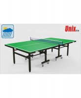 Теннисный стол UNIXLINE (green) всепогодный VTS-UL-b blackstep - купить-теннисный-стол.рф разумные цены на теннисные столы