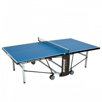 Всепогодный теннисный стол Donic Outdoor Roller 1000 синий миртренажеров рф - купить-теннисный-стол.рф разумные цены на теннисные столы