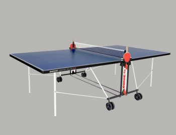Теннисный стол Donic Indoor Roller FUN синий роспитспорт - купить-теннисный-стол.рф разумные цены на теннисные столы